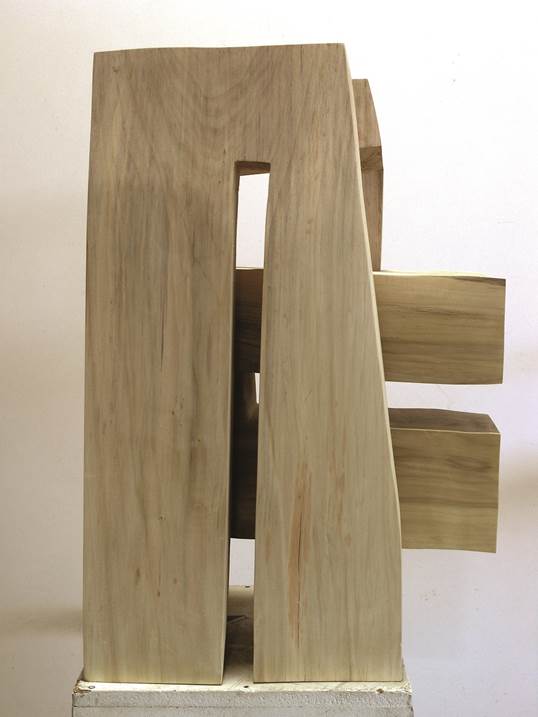 Pietá, original Abstract Mixed Technique Sculpture by Volker Schnüttgen