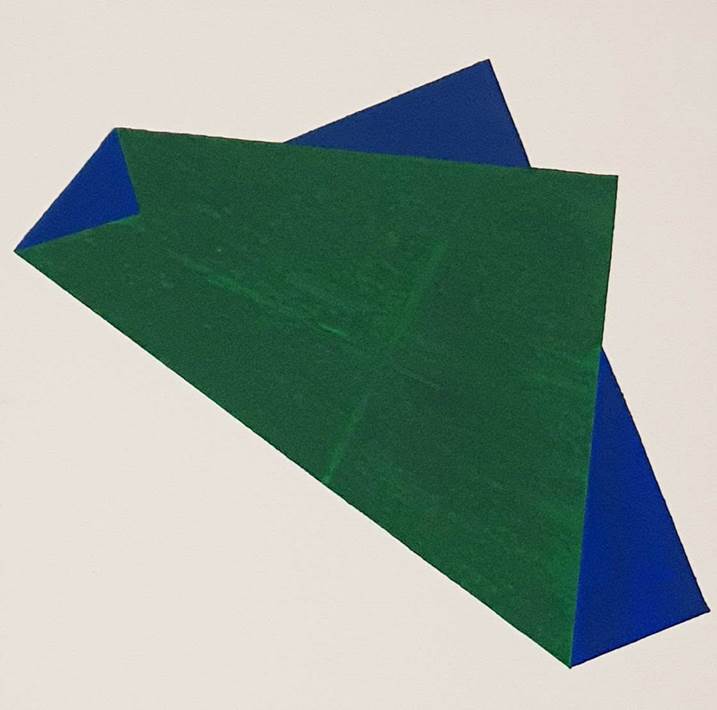 Dobradura 2, original Retrato Acrílico Pintura de Paulo Rosae