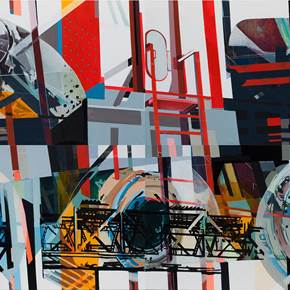 Sequência Ponte I, original Abstrait Acrylique La peinture par MARCO  AYRES