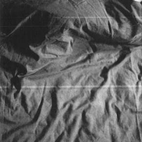 Wrinkled sheets on a Sunday morning, original Man Analog Photography by Yorgos Kapsalakis