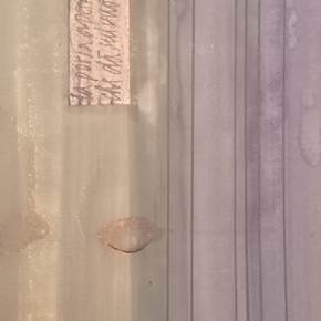 la porta aperta sul vuoto, Pintura Técnica Mista Abstrato original por Giancarlo  Pavanello