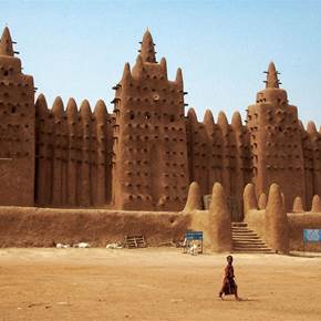 Great Mosque of Djenné, Fotografia Digital Arquitetura original por Filipe Bianchi