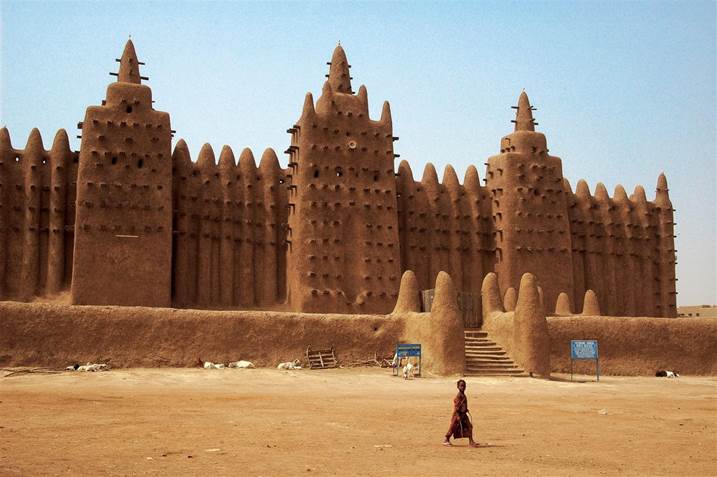 Great Mosque of Djenné, original Architecture Digital Photography by Filipe Bianchi