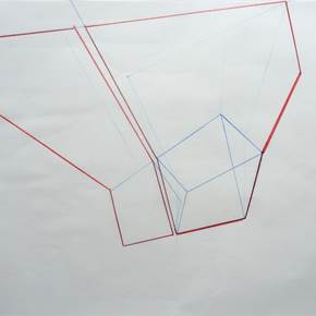 Structure #3, original Architecture Crayon Dessin et illustration par Lorenzo Bordonaro