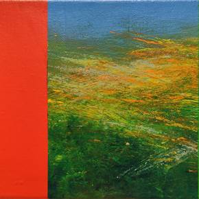 "Navegando VII", original Retrato Acrílico Pintura de Francisco Ferro