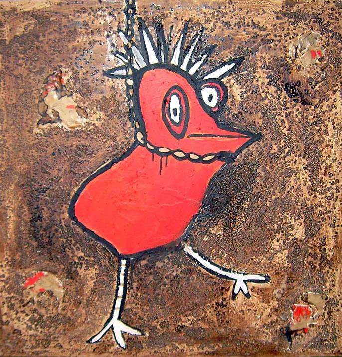 Rap dos Açores, original Animales Acrílico Pintura de Teresa Ribeiro