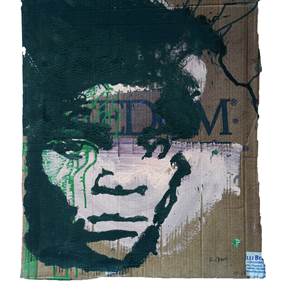 Basquiat, original Portrait Technique mixte La peinture par Alexandre Rola