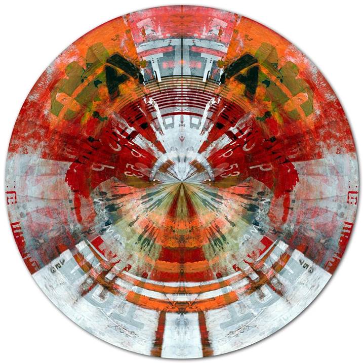CIRCULAR 66, original Abstract Digital Photography by Sven Pfrommer