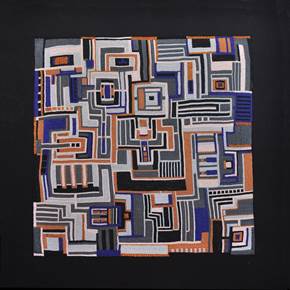 I'm a Maze #5, original Abstrait Technique mixte Sculpture par Anne Pangolin Guéno