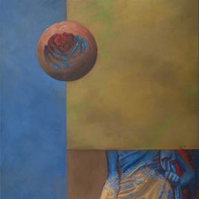 Áurea., Pintura Óleo Paisagem original por Juan Manuel Álvarez Cebrián