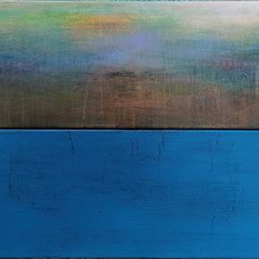 "O Mar", original Portrait Acrylic Painting by Francisco Ferro