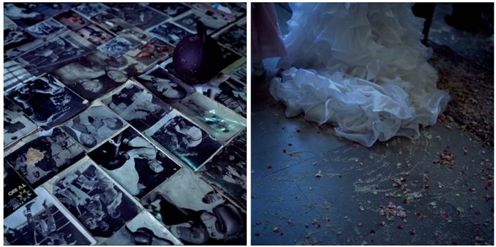 O peso nas fotos e Vestido de noiva, Fotografia Digital Natureza Morta original por Miguel Rio Branco
