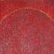 Ovalo en rojo, original Abstract Acrylic Painting by Beatriz Valiente
