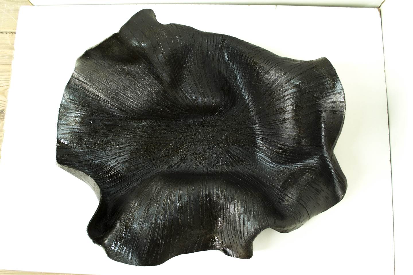 Tágide (black 2), original   Sculpture by Ana Almeida Pinto