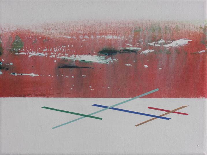 “Peregrinando XLVI”, original Abstrait Acrylique La peinture par Francisco Ferro