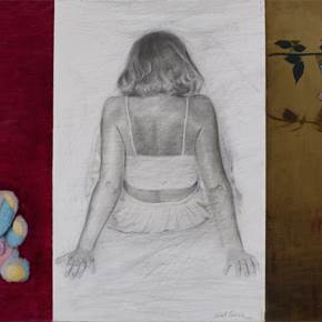 División de Realidades., original Landscape Oil Painting by Juan Manuel Álvarez Cebrián