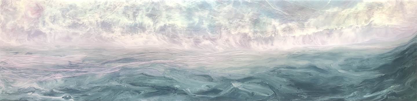 SEAS OF CIONINE, original Animaux Technique mixte La peinture par Tiffani Buteau
