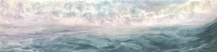 SEAS OF CIONINE, Pintura Técnica Mista Animais original por Tiffani Buteau