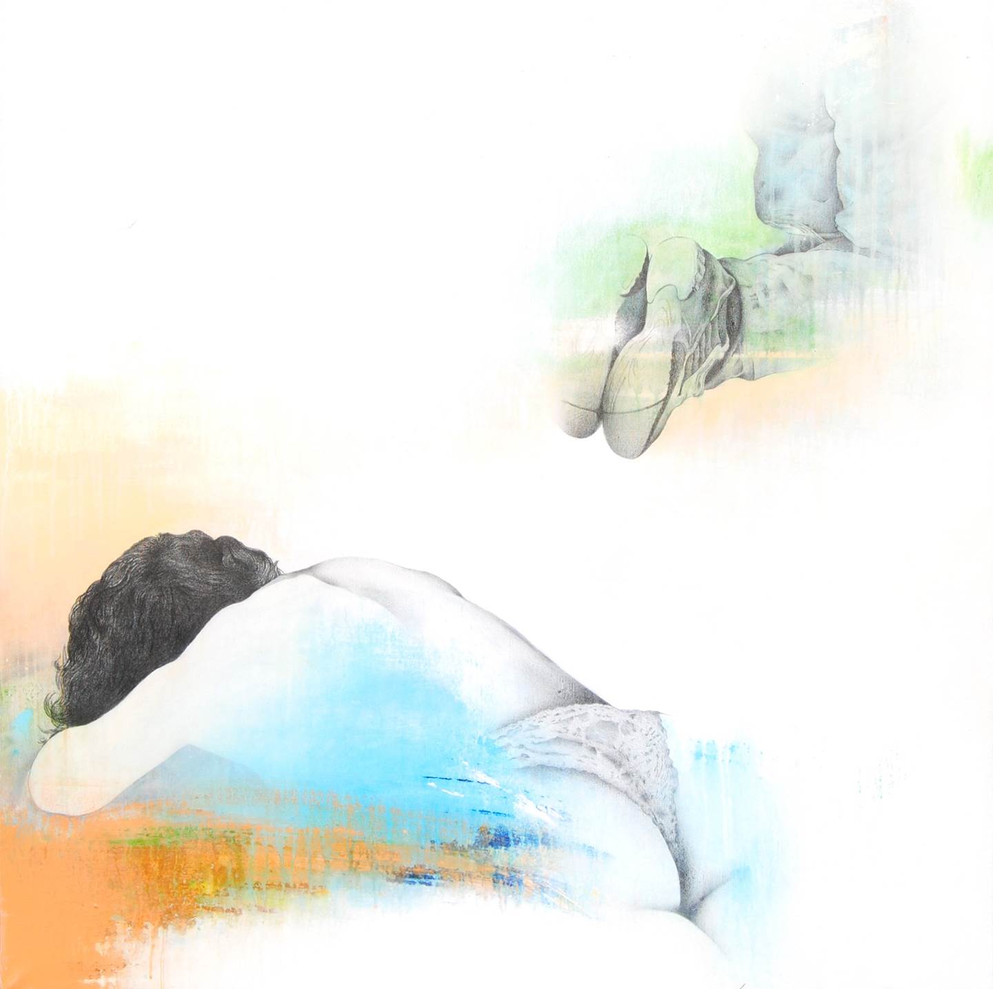 O Sono e o Sonho V , Pintura Acrílico Figura Humana original por Francisco Ferro