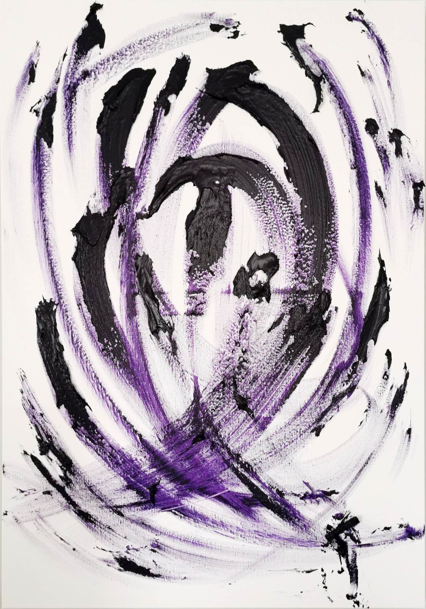 abstract emotions # 881, Pintura Acrílico Minimalista original por Joao Batista