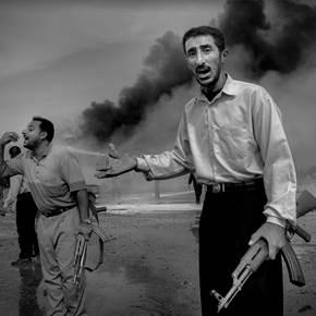 Iraque / Iraq, 2003, Fotografia Analógica Homem original por Alfredo Cunha