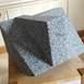 PENDIENTES PRONUNCIADAS II/PRONOUNCED SLOPES II, original Geometric Granite Sculpture by OSCAR AGUIRRE COMENDADOR