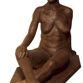 La Graciosa, original Human Figure Ceramic Sculpture by Ana Sousa Santos