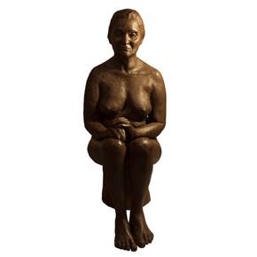 Dona Ana, original Human Figure Ceramic Sculpture by Ana Sousa Santos