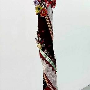 Deusa Kreya, Escultura Tecido Vanguarda original por Zélia Mendonça