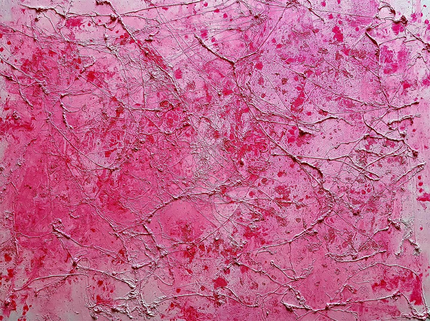 Doubts about the answer - Rose (n.254), original Abstract Acrylic Painting by Alessio Mazzarulli