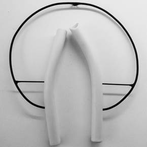 Dos ( ) Não Reza a História IV, original Abstrait Céramique Sculpture par Ana Almeida Pinto