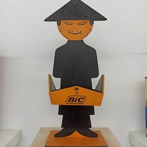 BIC, original Abstract Mixed Technique Sculpture by Miguel  Palma