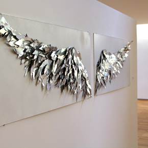 "Wings of Female Freedom", original Cuerpo Metal Escultura de Joana  Bernardo