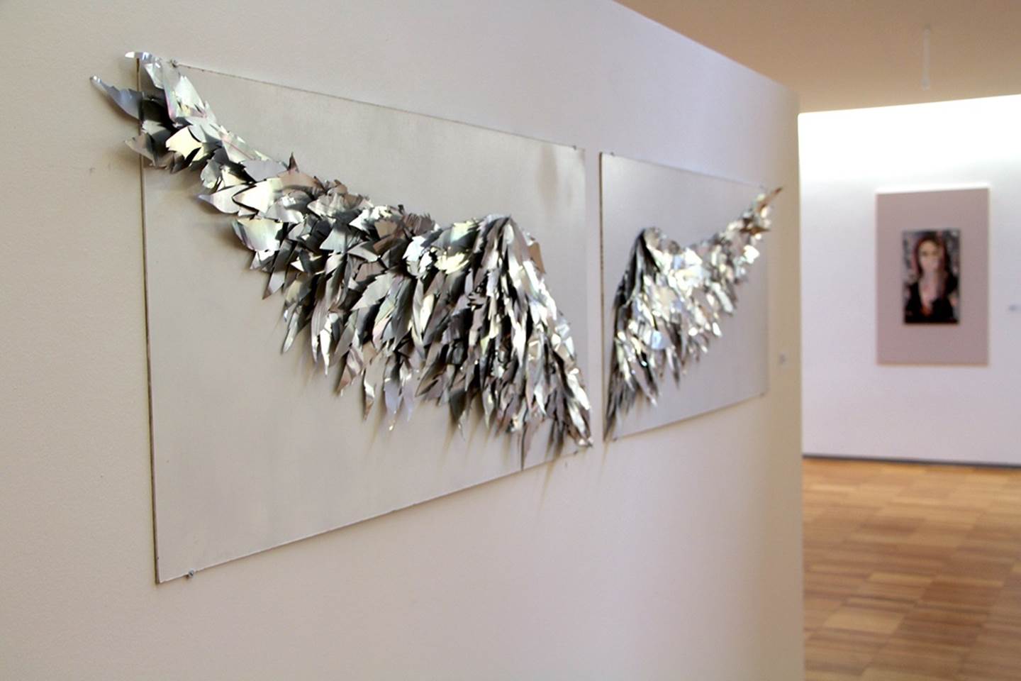 "Wings of Female Freedom", Escultura Metal Corpo original por Joana  Bernardo