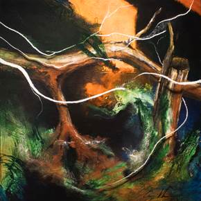 Monsanto #5, Pintura Acrílico Minimalista original por Paulo Canilhas