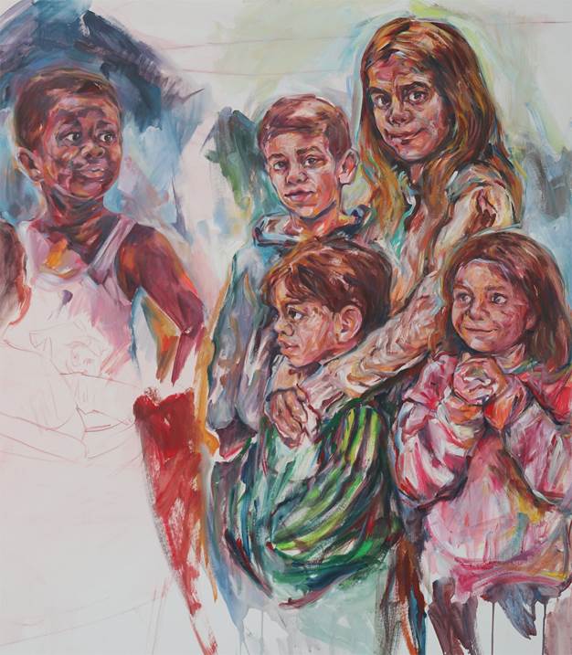 Histórias transmitidas de geração para geração, original Paisaje Petróleo Pintura de Elizabeth  Leite