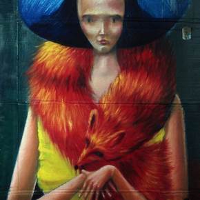 Untitled, original Figure humaine Acrylique La peinture par Hugo Travanca