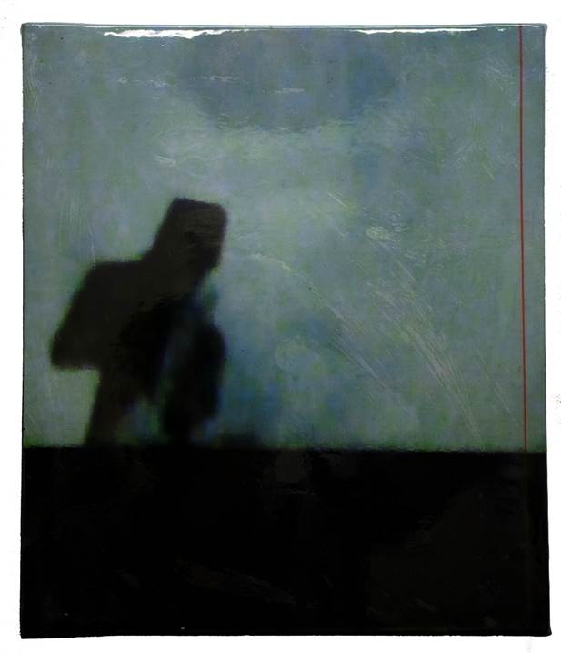 Sem título, original Abstrait Encre La peinture par André Silva