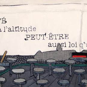 Efeito Mallarmé, original Avant-garde Toile La peinture par Alexandra de Pinho