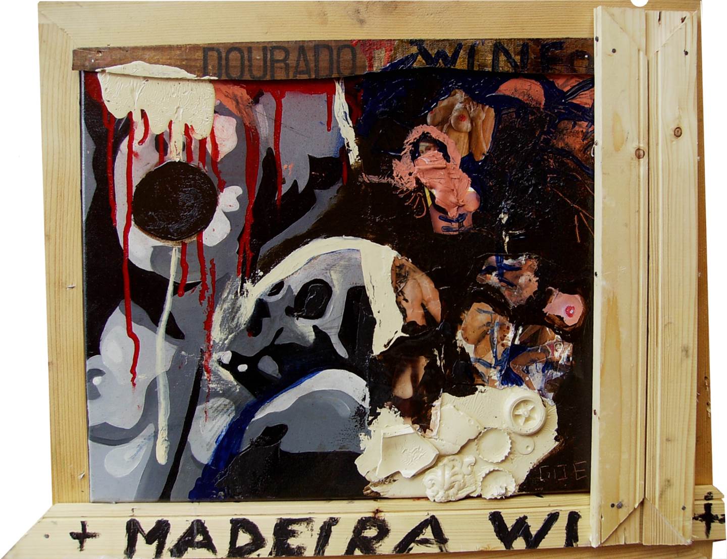 Madeira Wine, original Abstrait Toile La peinture par Diogo  Goes