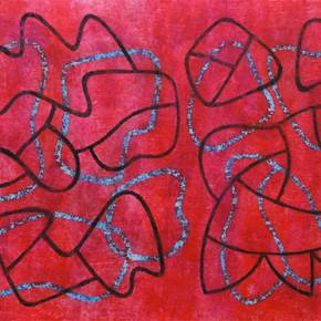 Sin Título, original Animaux Technique mixte La peinture par Edmundo Paz