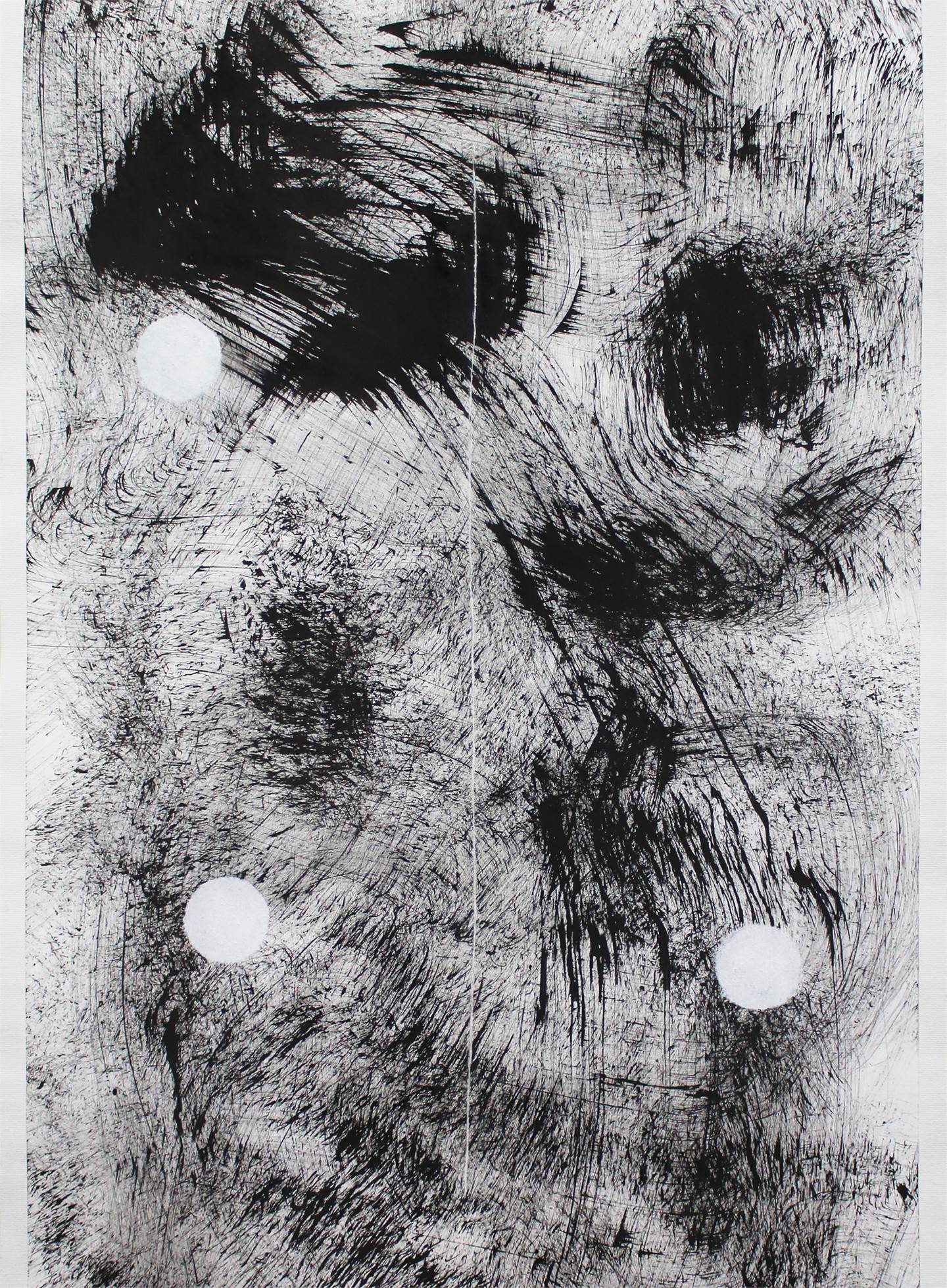 Gammes-Matinales-Avril23 03, Pintura Papel Mulher original por Benoit Singy Painter