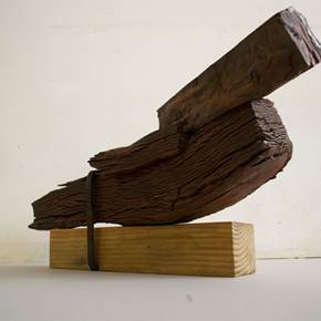 Resistência (do Caminho), original Abstract Iron Sculpture by Ana Almeida Pinto