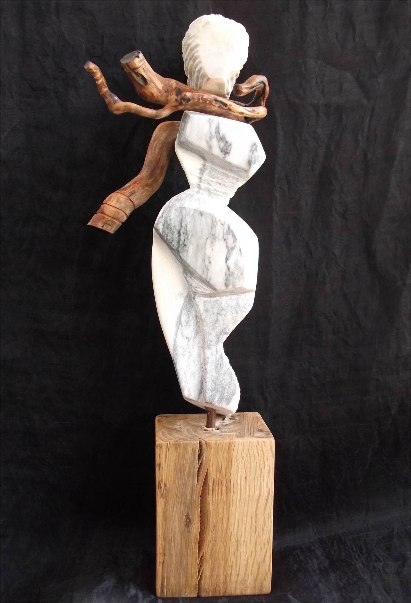 Movimento, original   Sculpture by Virginia  Pinto