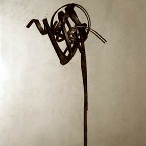 Portrait: Reflections of Oneself, original Abstract Iron Sculpture by Inês  Osório 