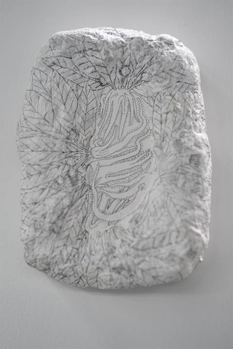 Num apertamento, original Abstract Mixed Technique Sculpture by Henrique Lázaro