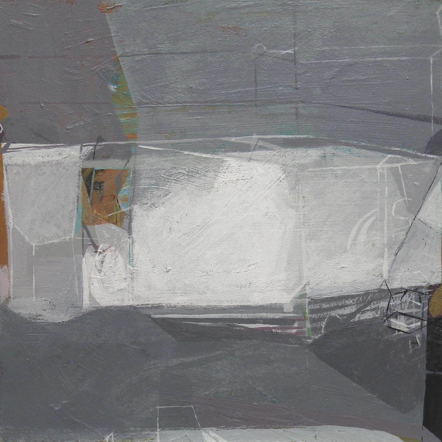 Grey II, original Abstract Acrylic Painting by Rui Tavares