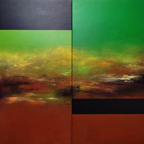 "O Amor da Pintura XI", original Portrait Acrylic Painting by Francisco Ferro