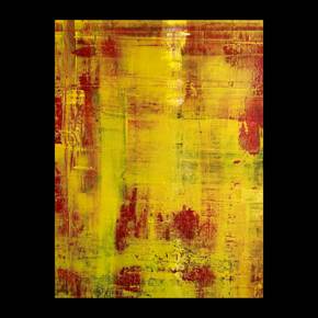 G.R.I., original Abstract Oil Painting by Sílvia Sousa