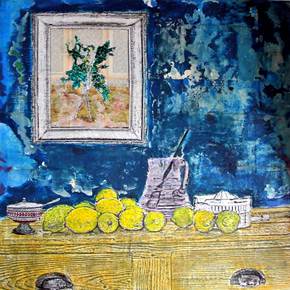 a limonada, original Nature Canvas Painting by Magriço .